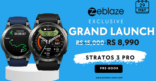 Zeblaze Stratos 3 Pro Smartwatch Price in Nepal