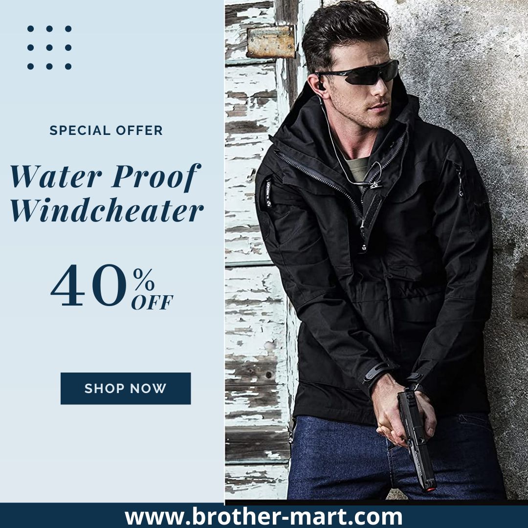 Water proof wind cheater hot sale