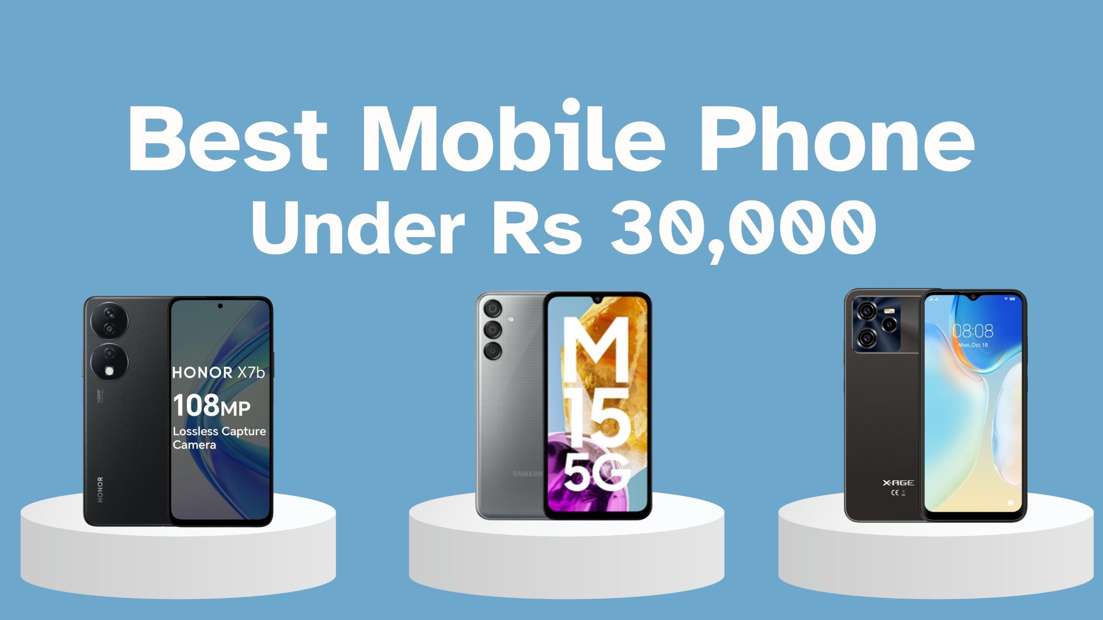Mobile Phones Under Rs 30000 in Nepal
