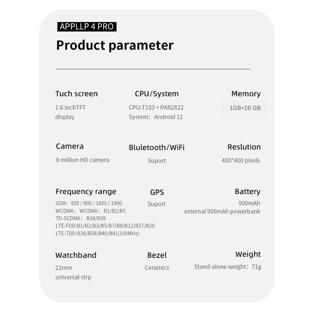 APPLLP 4 pro Smartwatch price in Nepal
