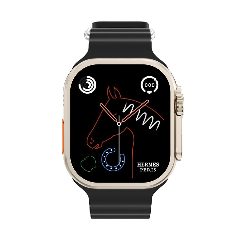 Black S8 Ultra Smartwatch In Nepal