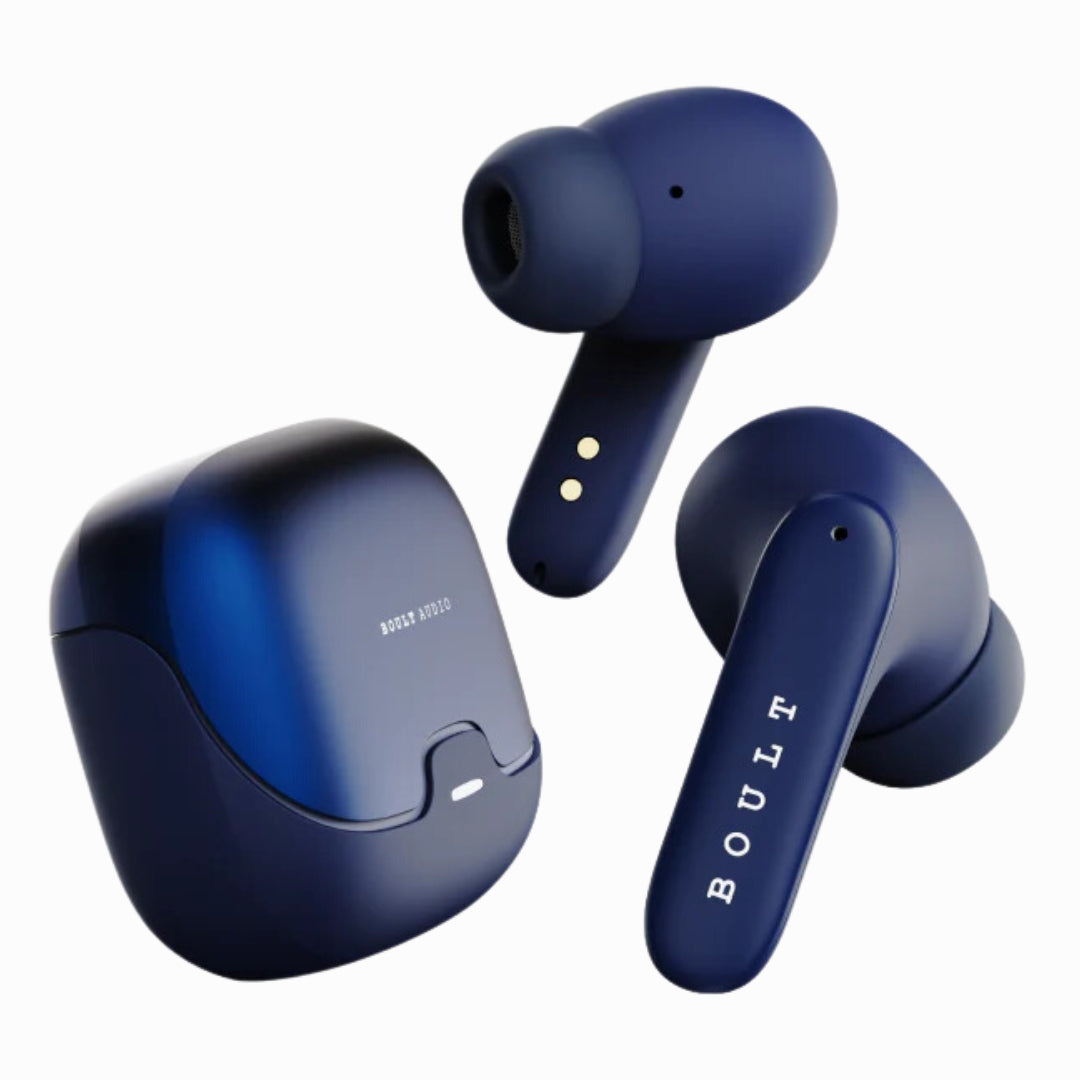 Boult x70 Earbud | Trending earbuds in Nepal-Blue