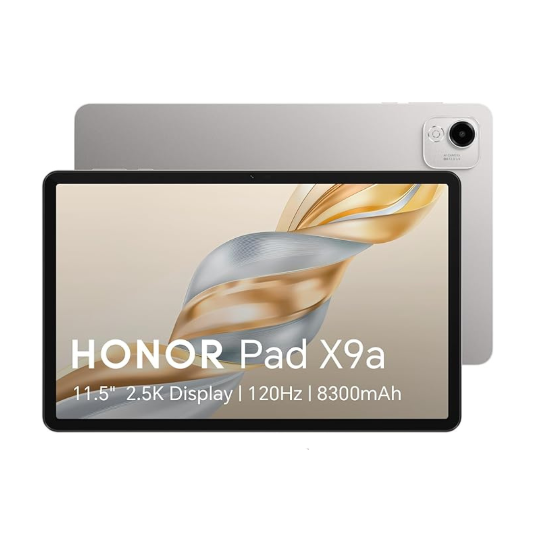Shop HONOR Pad X9a WiFi tablet with 120Hz refresh rate, quad speakers, and MagicOS 9.0 for smooth, immersive multitasking.
