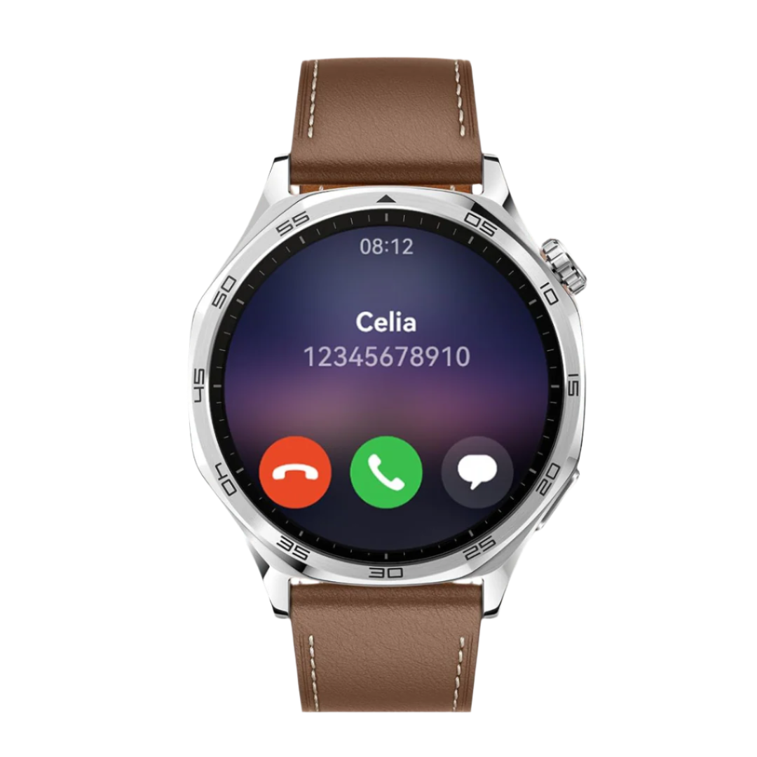 Wireless smartwatch compatible with iOS and Android