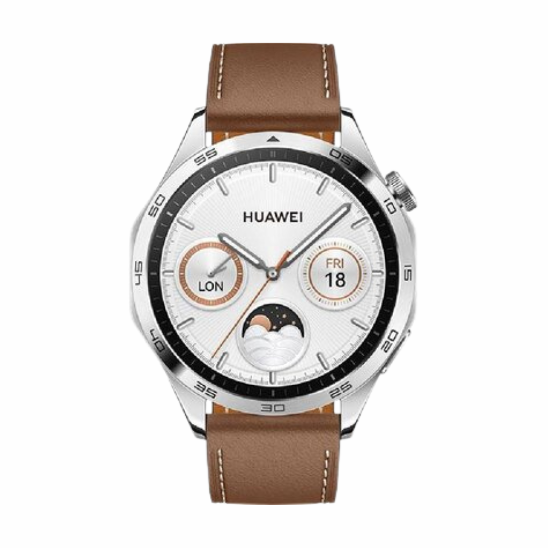 Huawei GT 5 smartwatch connected with iPhone