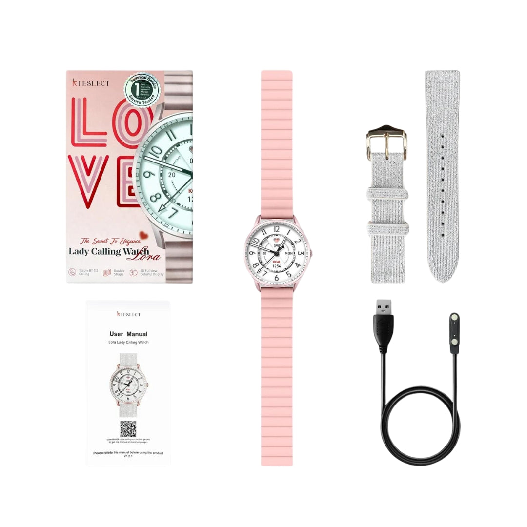 Grab free delivery service on Kieslect lady smartwatch from Brother-mart