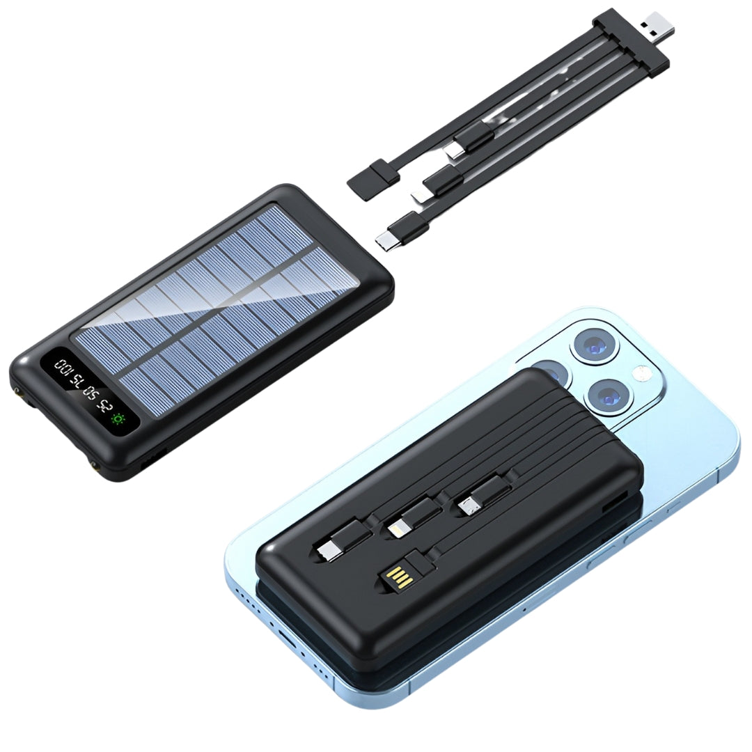 My power portable solar powered powerbank in Nepal