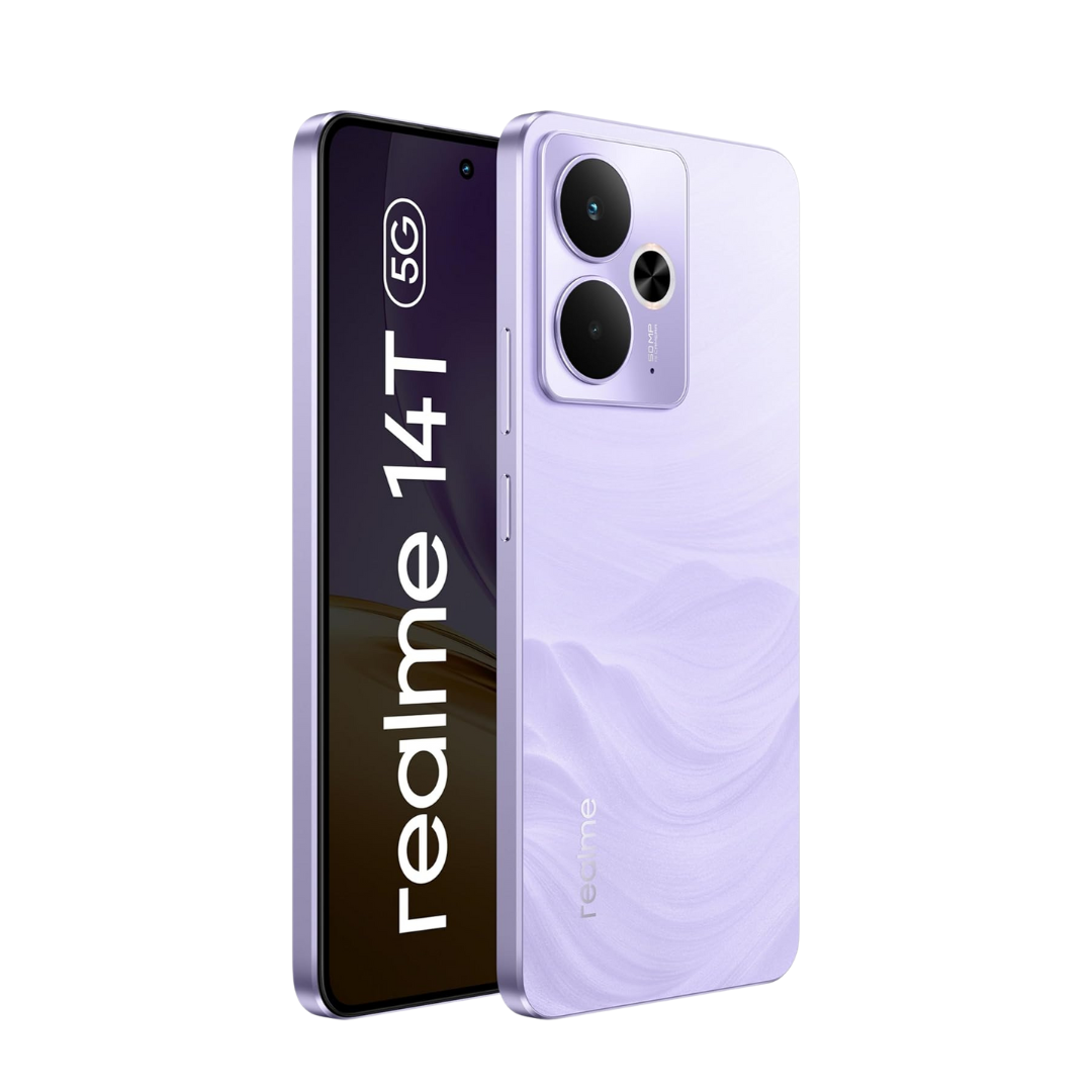 Buy Realme 14T 5G online with elegant design and IP69