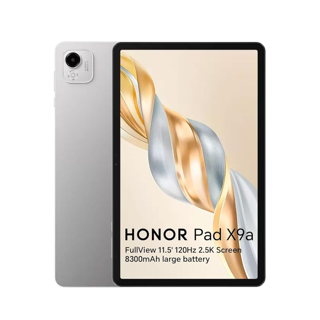 Buy HONOR Pad X9a with 11.5 inch 2.5K display, Snapdragon 685, 6GB RAM, Android 15, and 8300mAh battery for all-day performance and entertainment.