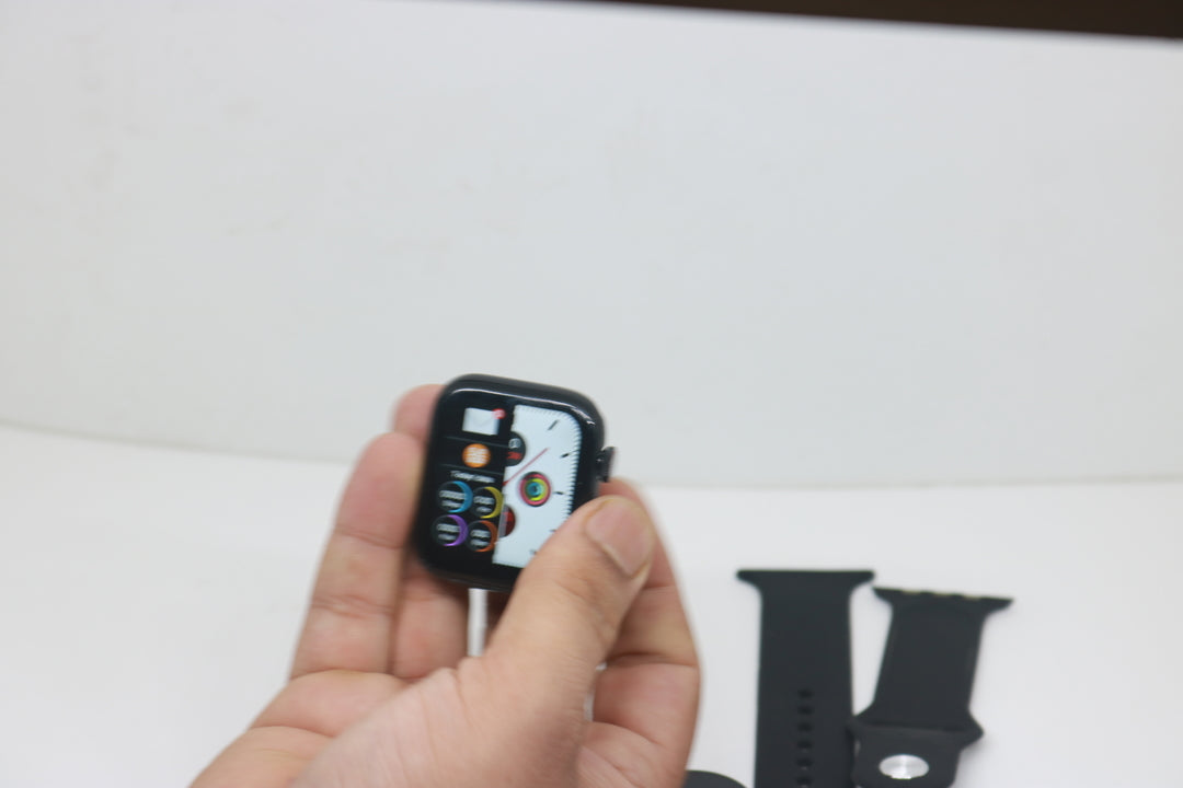 HT100 Smartwatch Series 6 Apple Logo Bluetooth Calling Oxygen Sleep Heart Rate sports water resistance - Brother-mart