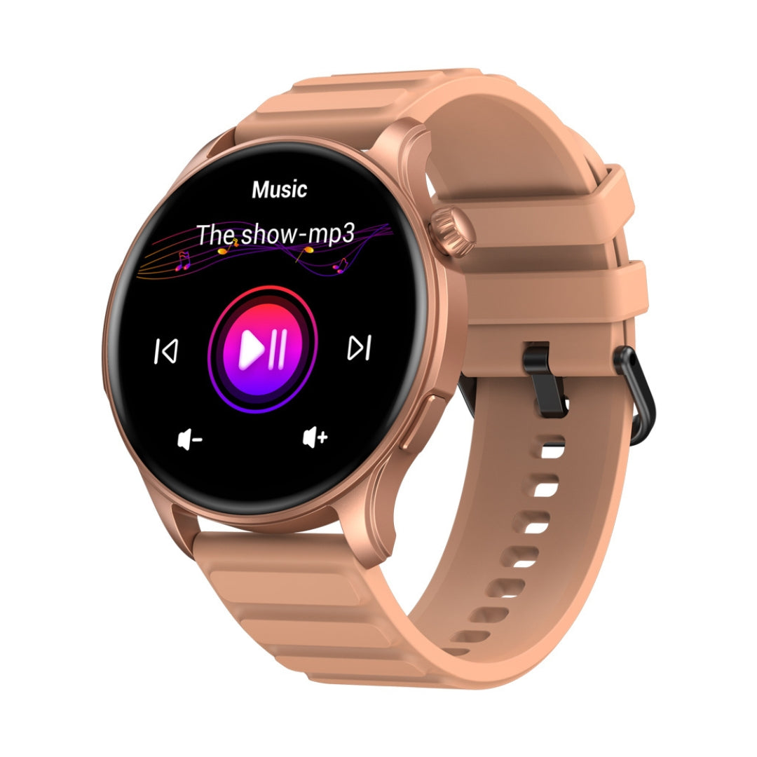 color brown, zeblaze btalk 3 pro smartwatch