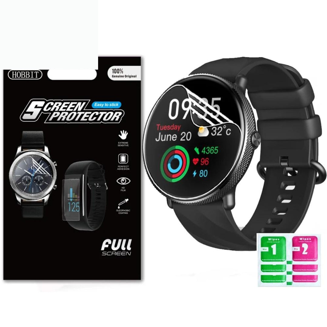 3pcs Clear Screen Protector for Zeblaze GTR3,Pro and Btalk3 Smartwatches