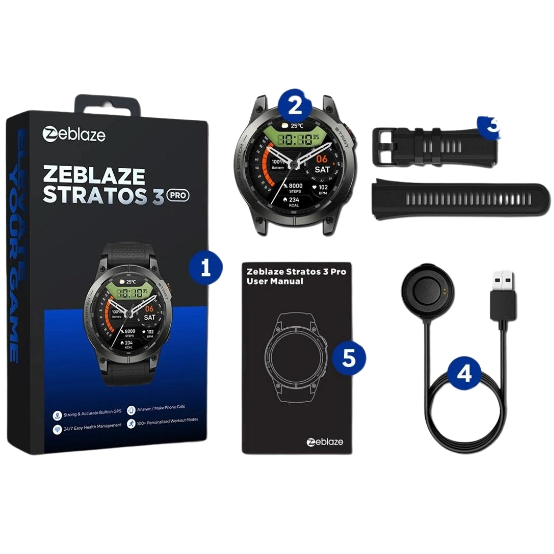 Grab free delivery service on Zeblaze Smartwatch from Brother-mart.
