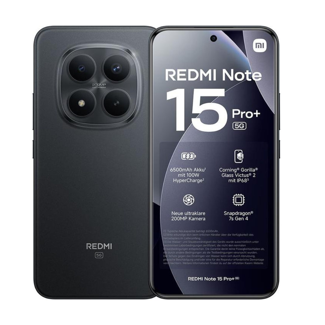 Shop now Redmi Note 15 Pro+ 5G smartphone featuring Snapdragon 7s Gen 4 and 120Hz AMOLED screen