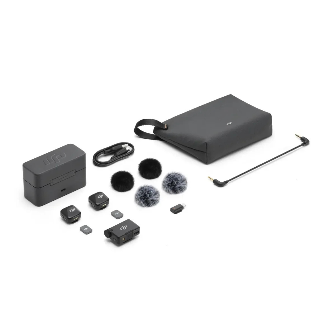 Buy DJI Mic Mini professional wireless audio system for interview video production and streaming setup