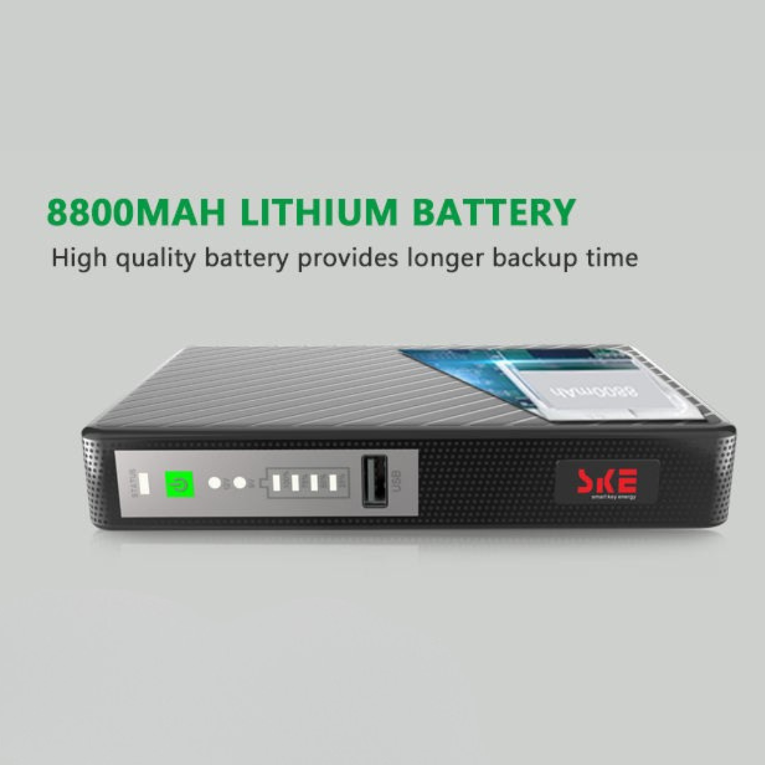 SKE POE-432N 17W output UPS for CCTV camera and IP phone backup