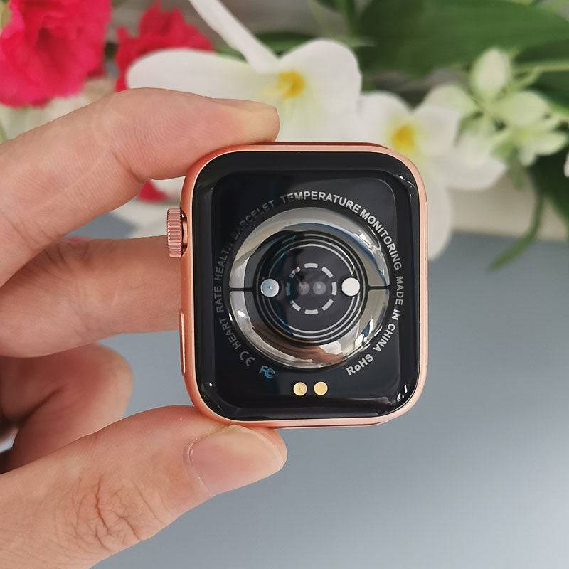 U78 Plus Smart Watch Series 6 Bluetooth Call Voice Control Heart Rate Body Temperature Smartwatches - Brother-mart