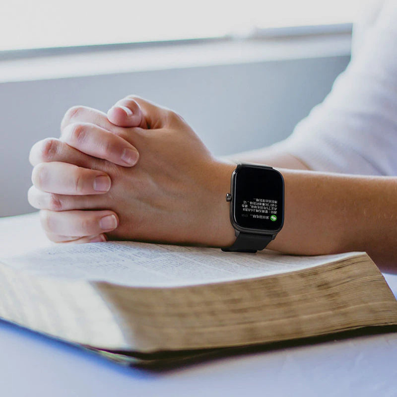 Haylou GST Smartwatch Men Women  blood Oxygen Heart Rate Sleep Monitoring - Brother-mart