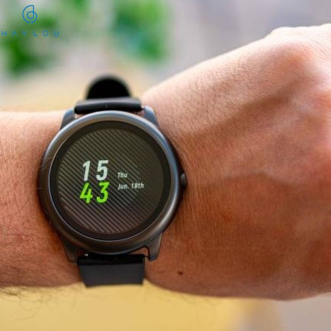 Haylou LS05 Original  Solar Smart Watch LS05 Heart Rate Sleep Monitor IP68 Waterproof - Brother-mart