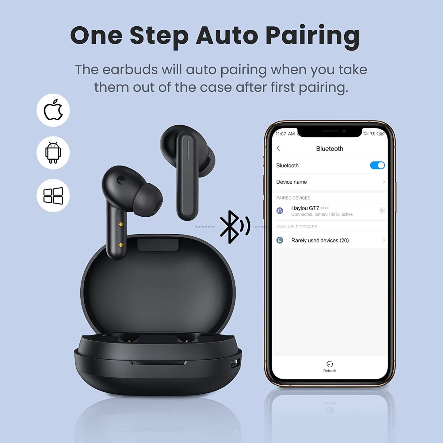 Wireless Earbuds Haylou GT7 Bluetooth earbud