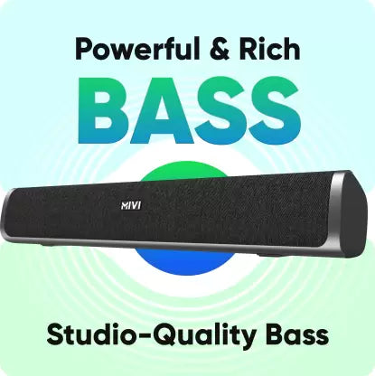 Cinematic Sound in blue tooth Speaker