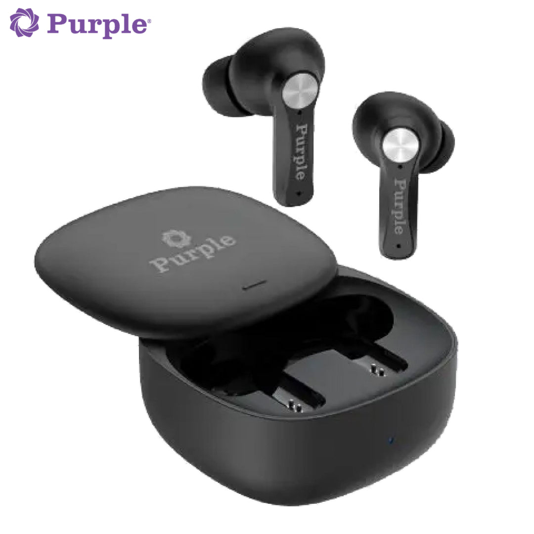 Purple Wireless Earbuds PEB-005
