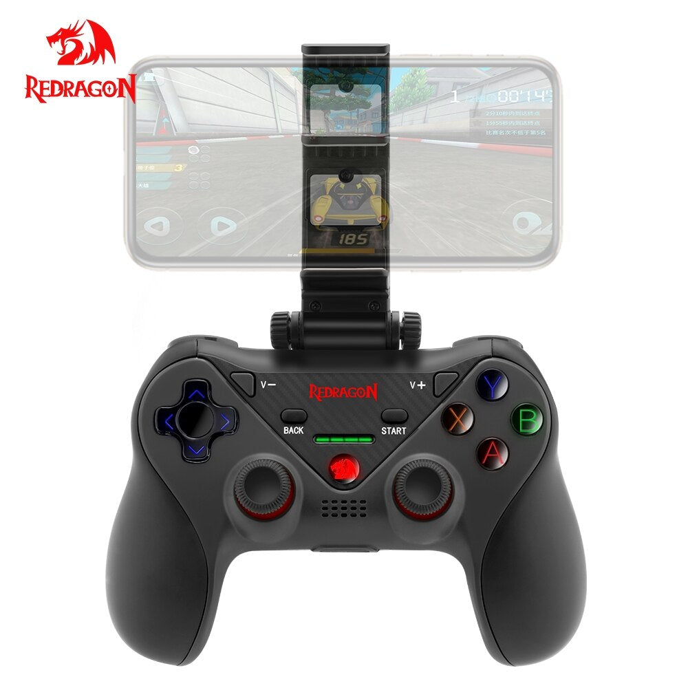 Redragon CERES G812 Wireless Gamepad Support Bluetooth android and IOS - Brother-mart