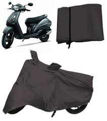 Black Dust Proof Water Resistant Bike Body Cover For Bike/Scooter - Brother-mart