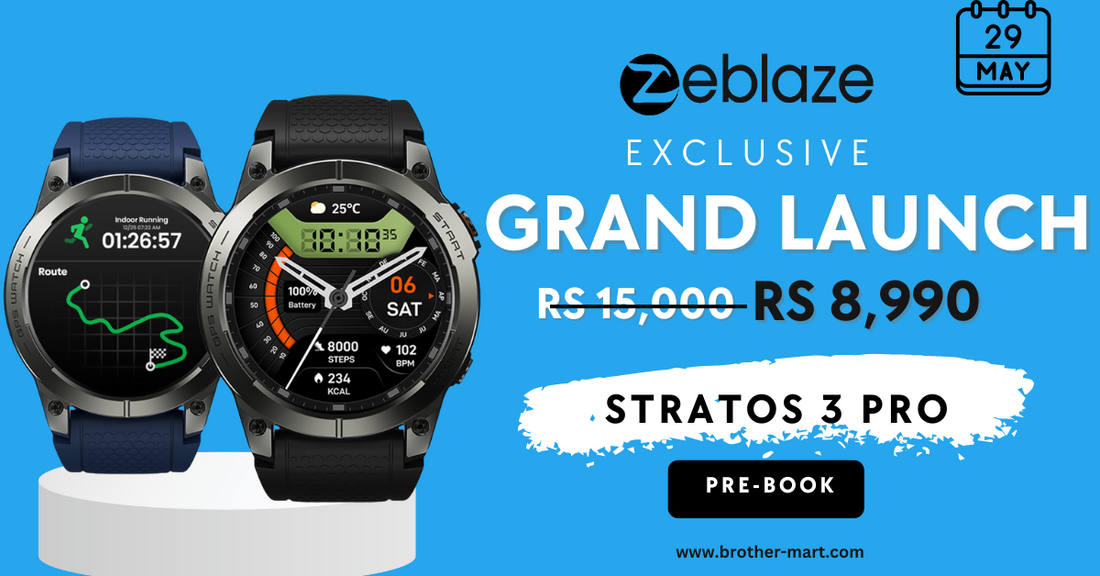 Zeblaze Stratos 3 Pro Smartwatch Price in Nepal 