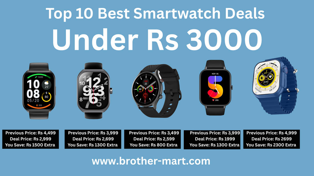 Smartwatch Under Rs 3000
