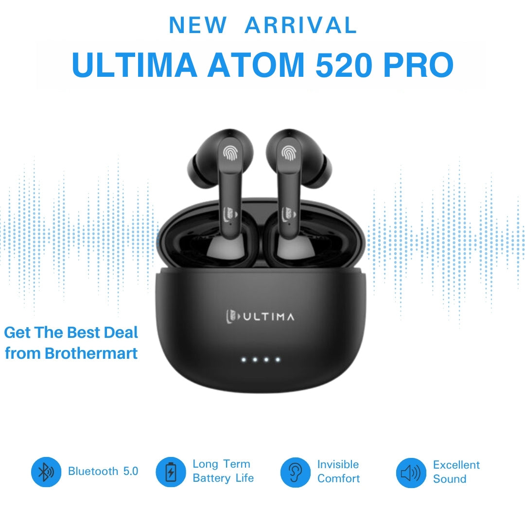 Ultima Atom 520 Pro the best budget Earbud Launched in Nepal, Big Discount On Brother-mart