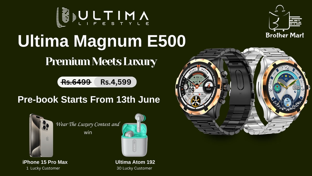 Ultima Magnum E500 Smartwatch Launched in Nepal