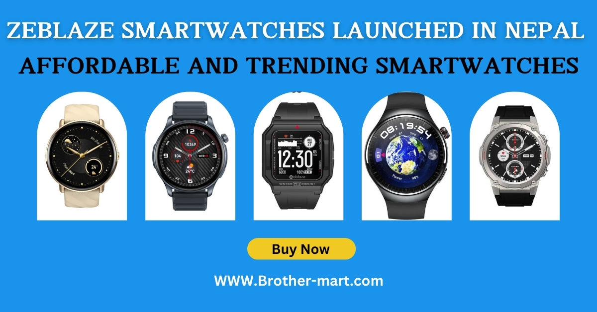Zeblaze smartwatch at affordable price in Nepal 