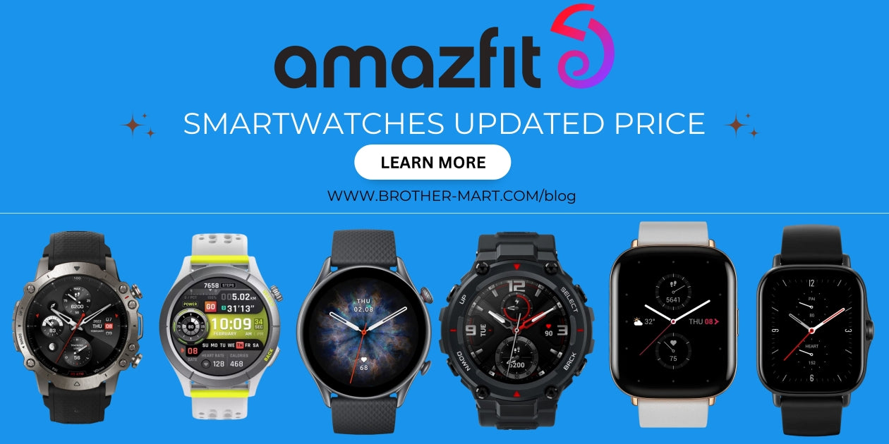 Amazfit Smartwatches updated price in 2024
