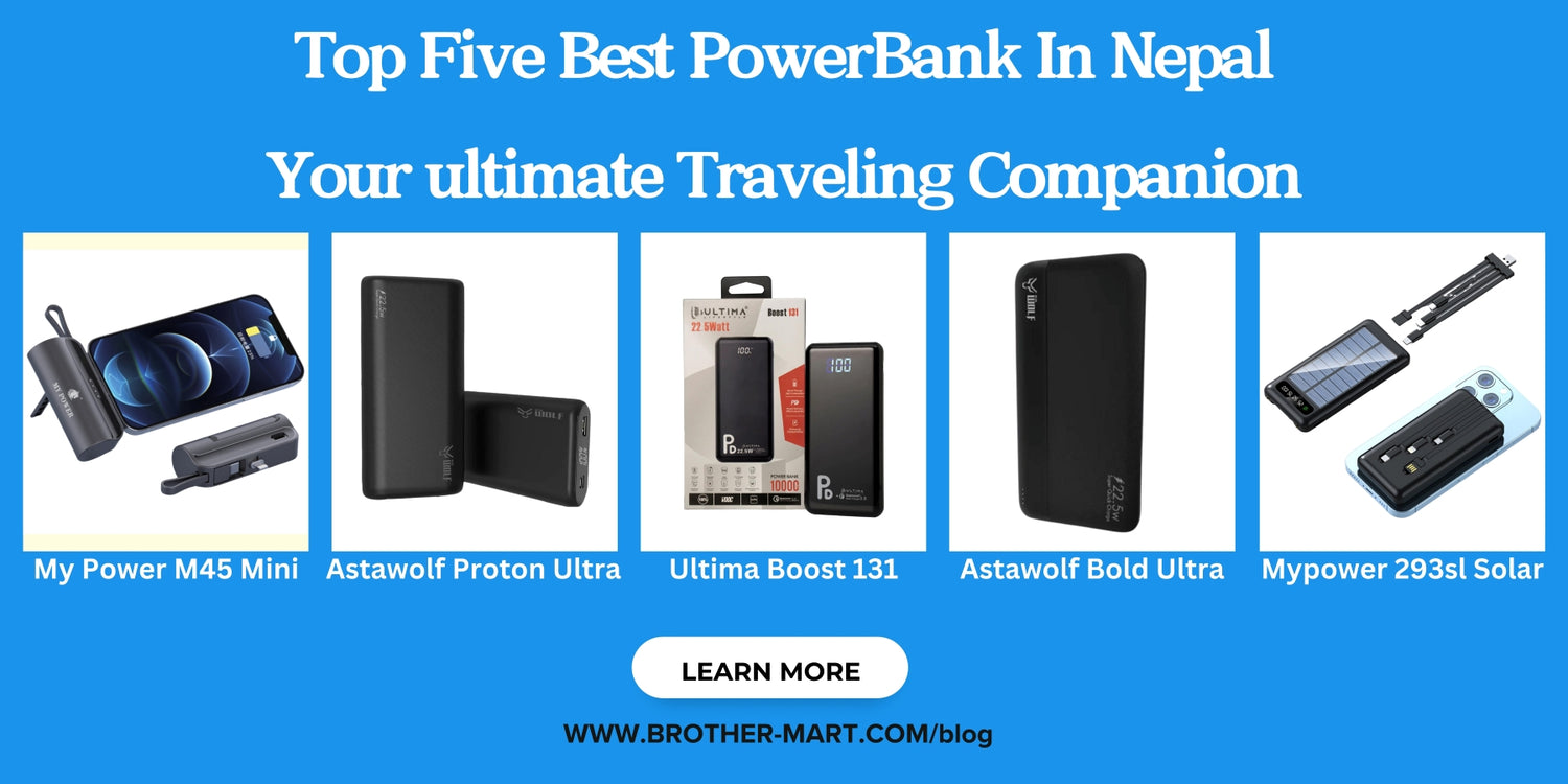 5 best and affordable powerbank that you can buy in Nepal this 2024