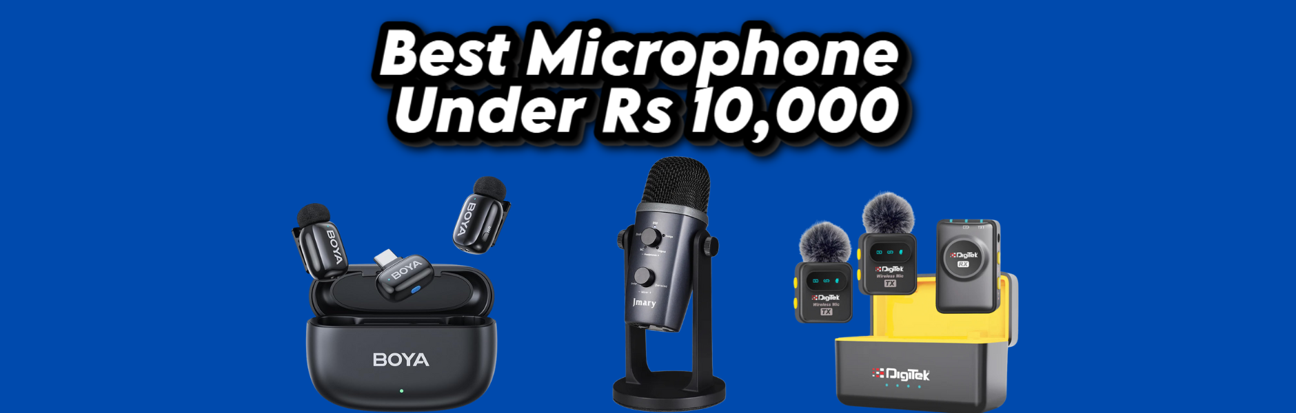Best Microphone Under Rs 10000 in Nepal