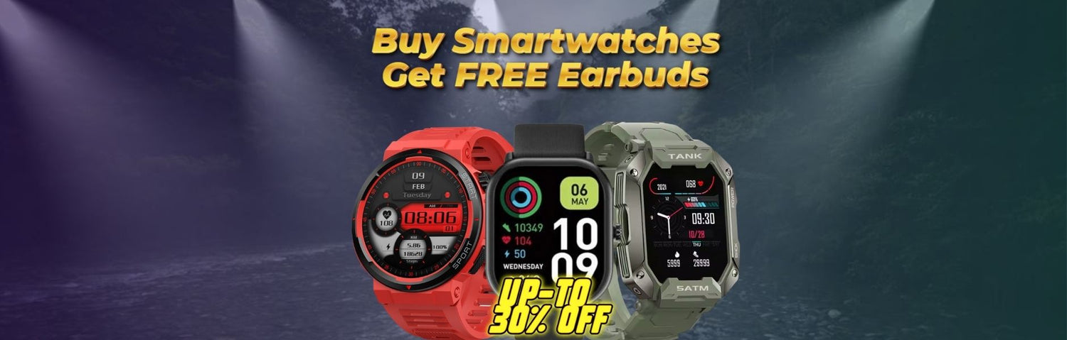 Buy Latest Smartwatches & Get Free Earbuds in Nepal