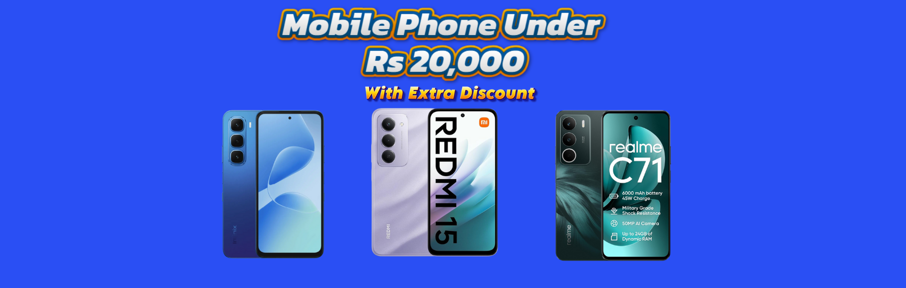 Mobile Phones under Rs 20,000 in Nepal