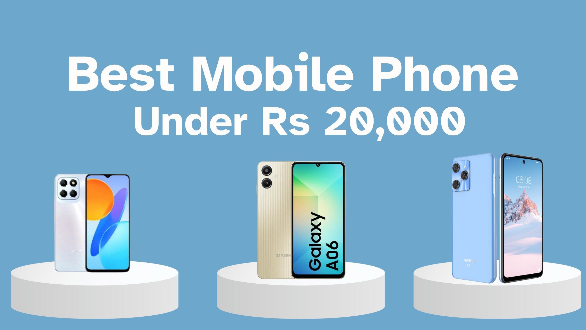 mobile phones under Rs 20,000 in Nepal