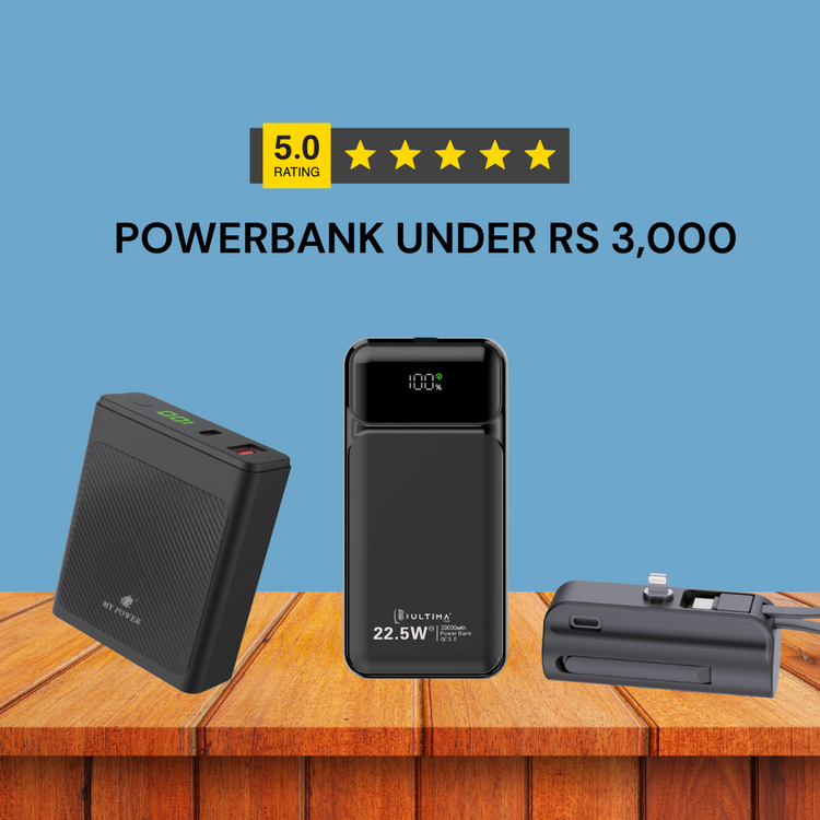 Powerbank under Rs 3,000