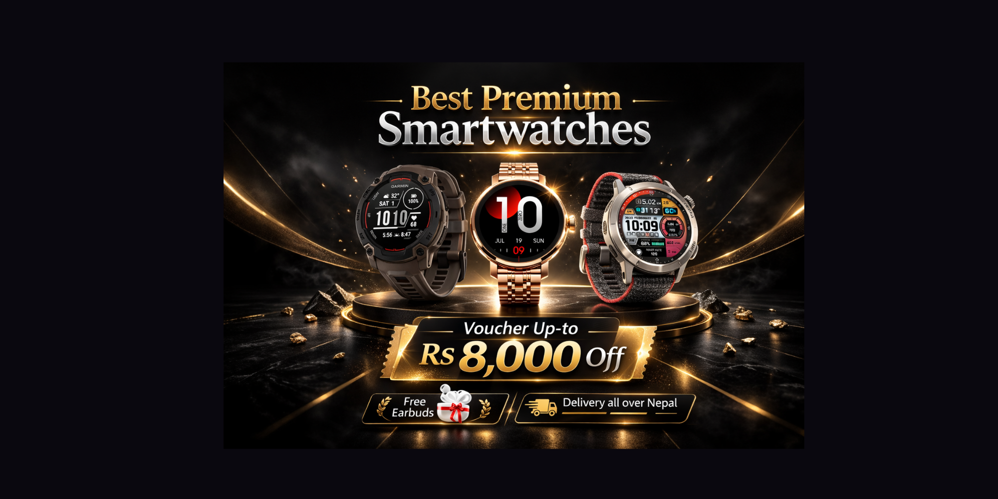 Premium Luxury Smartwatches in Nepal