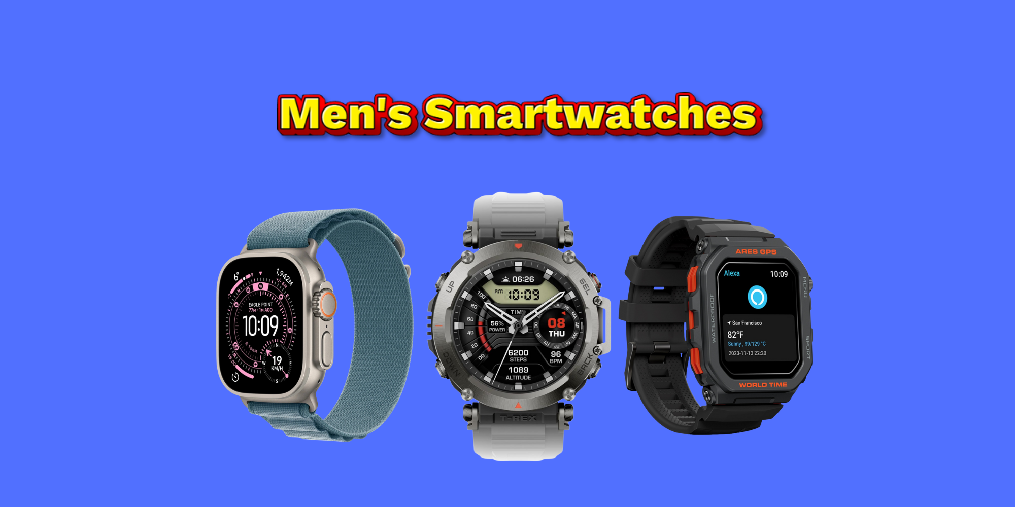 Buy Latest Affordable Smartwatch for Men's with AMOLED Display