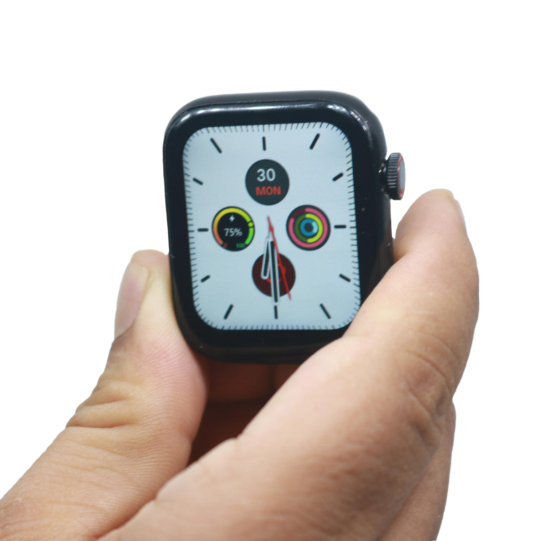 HT100 Smartwatch Series 6 Apple Logo Bluetooth Calling Oxygen Sleep Heart Rate sports water resistance - Brother-mart