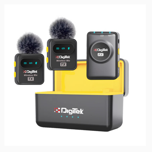 Wireless Lavalier Mic Digitek DWM-118 for Mobile Content Creators

