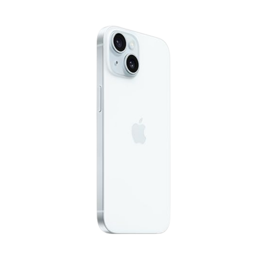 Apple iPhone 15 showcasing iOS 17 home screen on a 6.1-inch display
