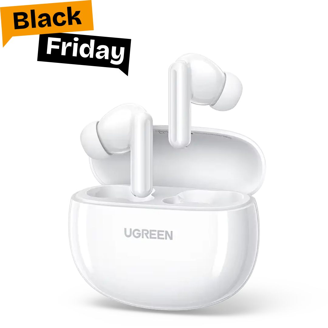 Shop now UGREEN HiTune P3 wireless earbuds for deep bass music lovers with 12mm dynamic audio drivers
