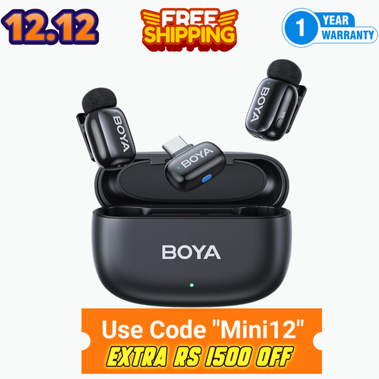 12.12 Flash Sale Boya Microphones