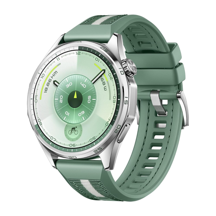HUAW EI WATCH GT 6 46mmSmartwatch | 1.47” Ultra-Bright AMOLED (300 nits) Up to 21-Day Battery Life | Wrist-Based Cycling Power | IP69 & 5ATM Durability