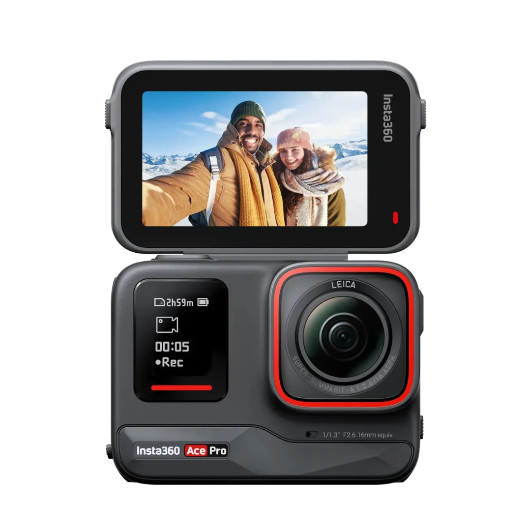 Shop Now Insta360 Ace Pro 8K Ultra HD camera compatible with Insta360 accessories