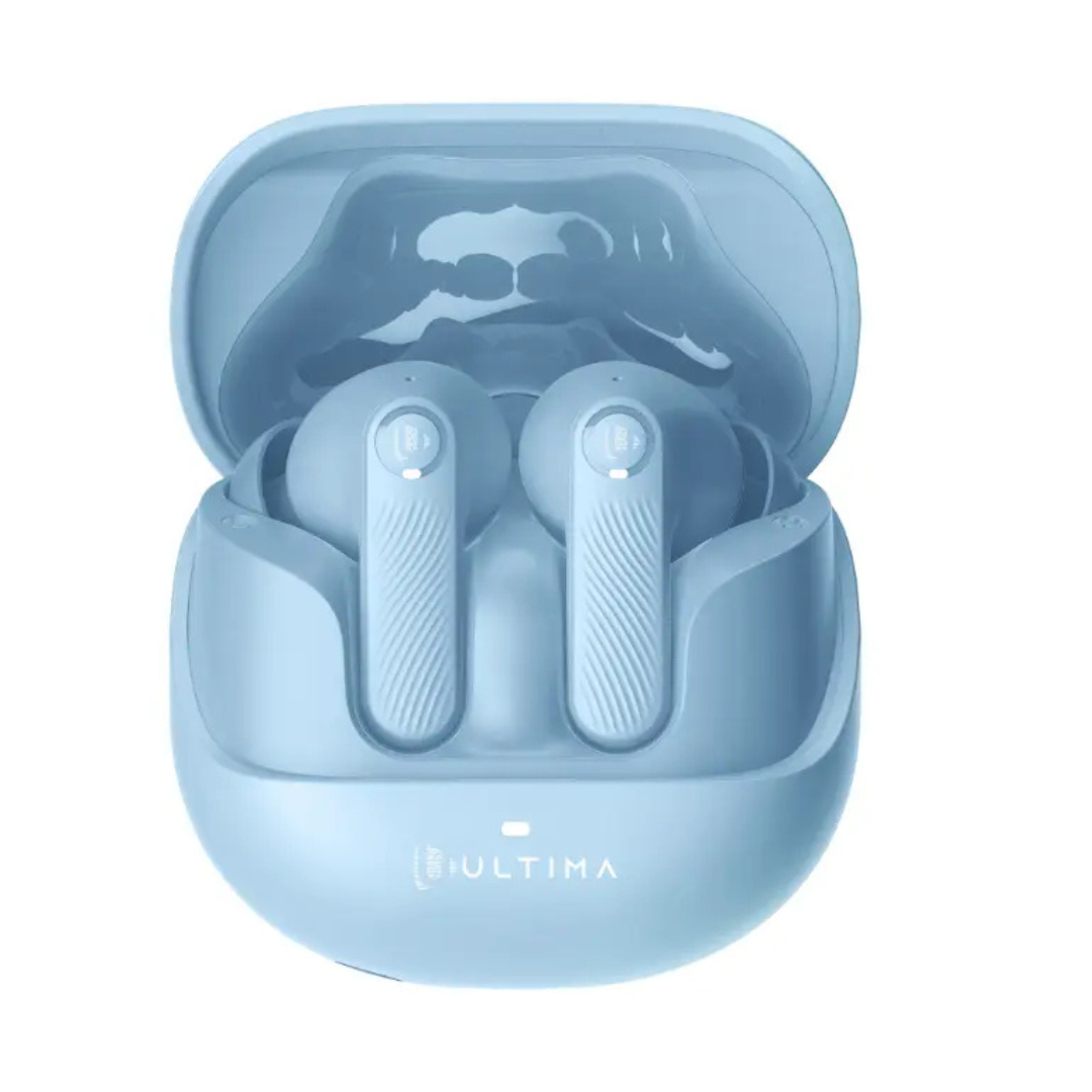 Shop Now Ultima Atom Buds 2 earbuds offering Insta Charge fast charging, Bluetooth 5.4 and 32dB ANC best in Nepal.